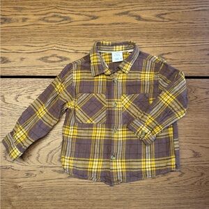 Zara Plaid Overshirt